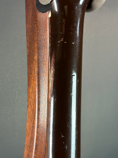 Wear on back of neck of Used Takamine GZ-300.