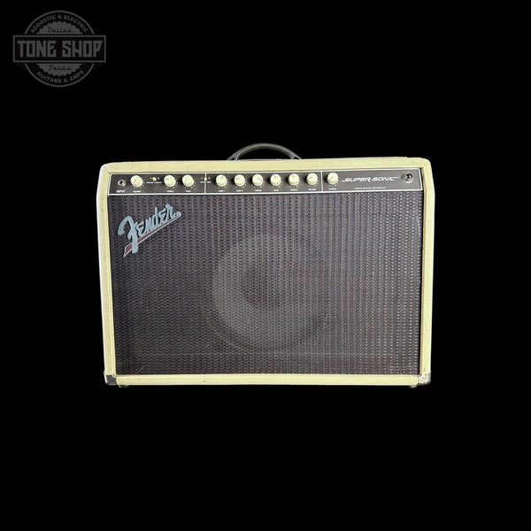 Front of Used Fender Super Sonic 60w 1x12 Combo.