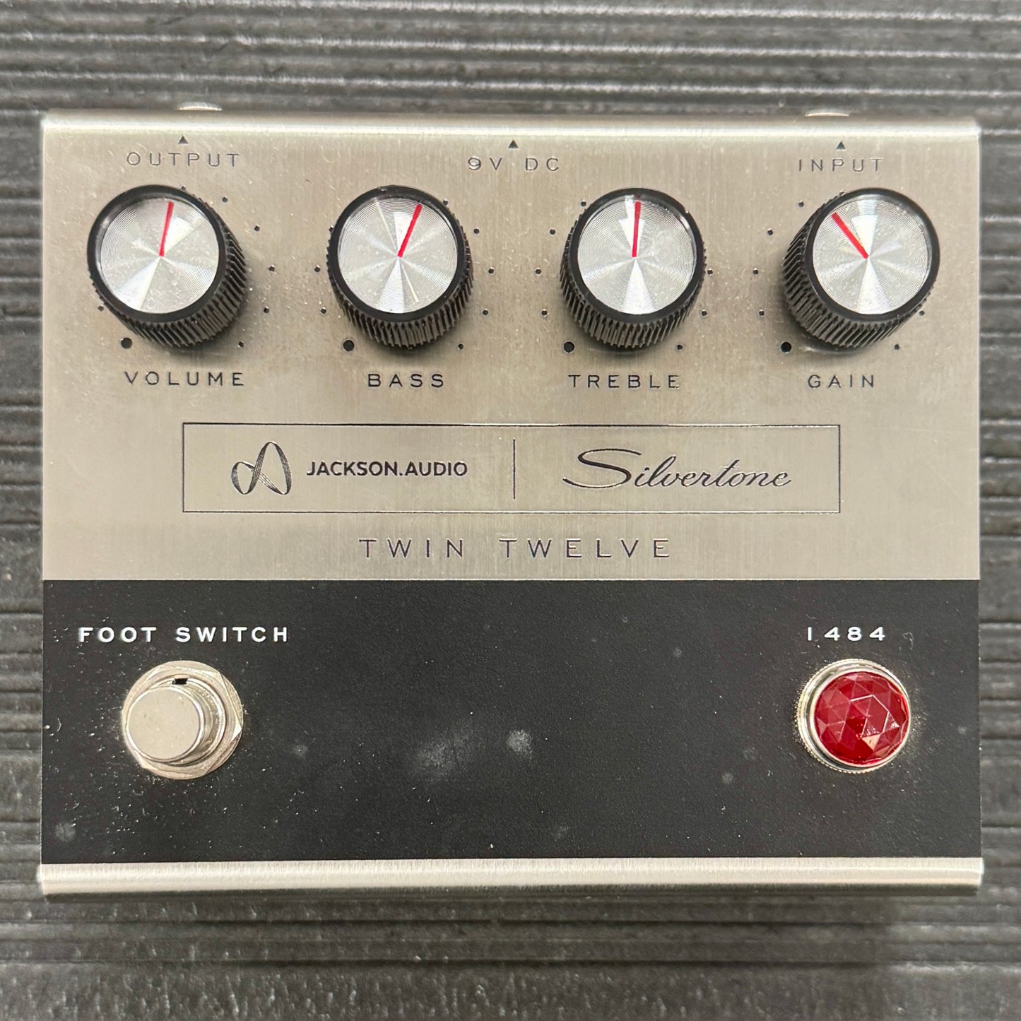 Used Jackson Audio 1484 Silvertone Twin Twelve Pre Amp Pedal w/Box TSS6784