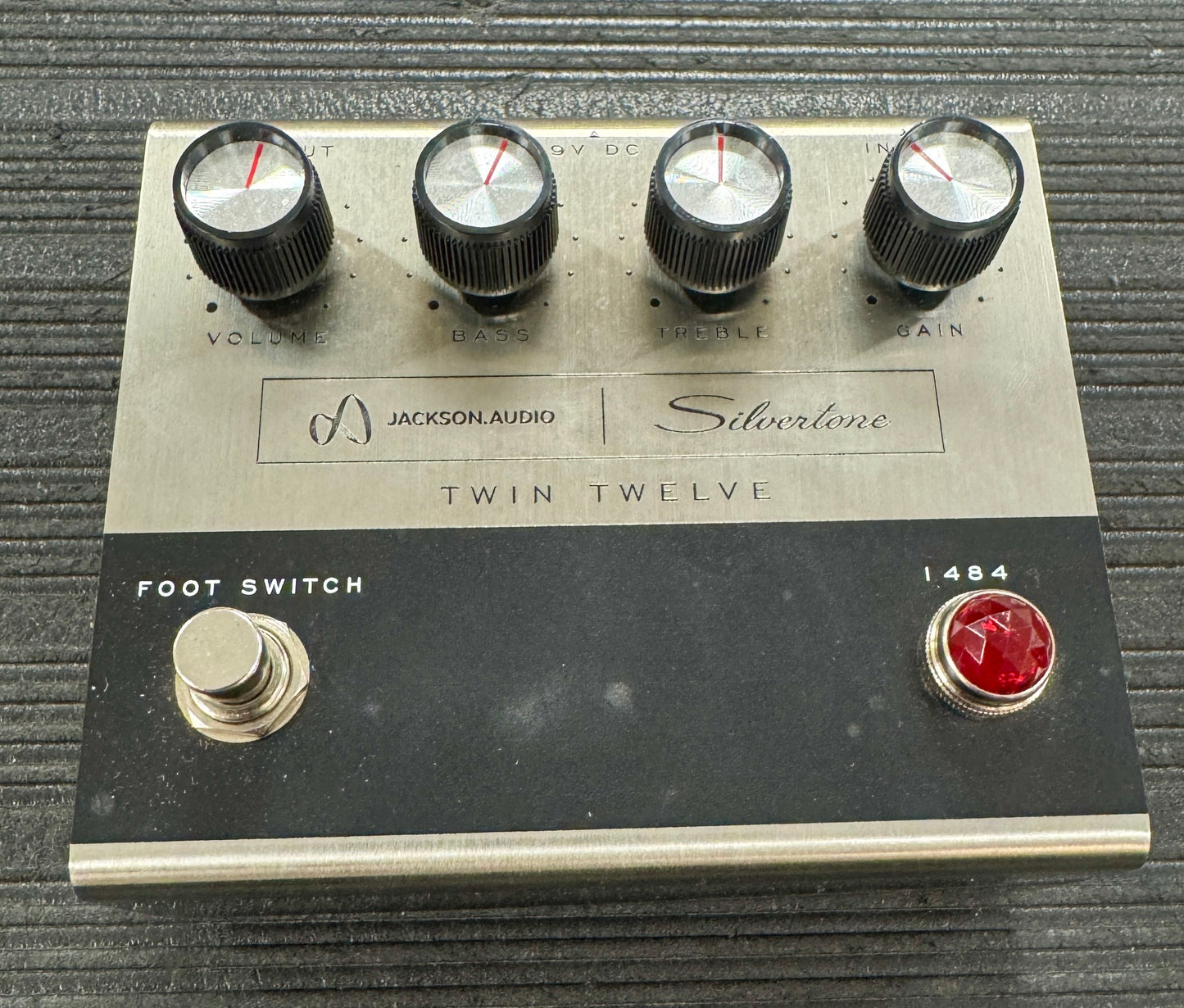 Used Jackson Audio 1484 Silvertone Twin Twelve Pre Amp Pedal w/Box TSS6784