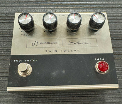 Used Jackson Audio 1484 Silvertone Twin Twelve Pre Amp Pedal w/Box TSS6784