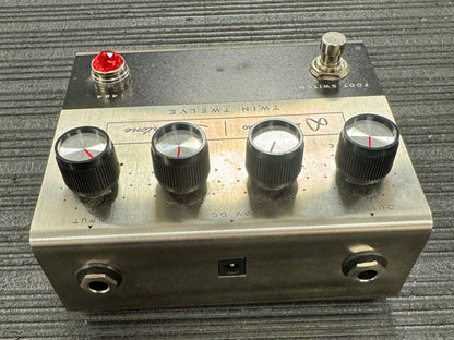 Used Jackson Audio 1484 Silvertone Twin Twelve Pre Amp Pedal w/Box TSS6784