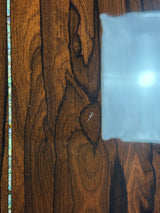 Scratch on back of Used PRS A60E Angelus Blue.