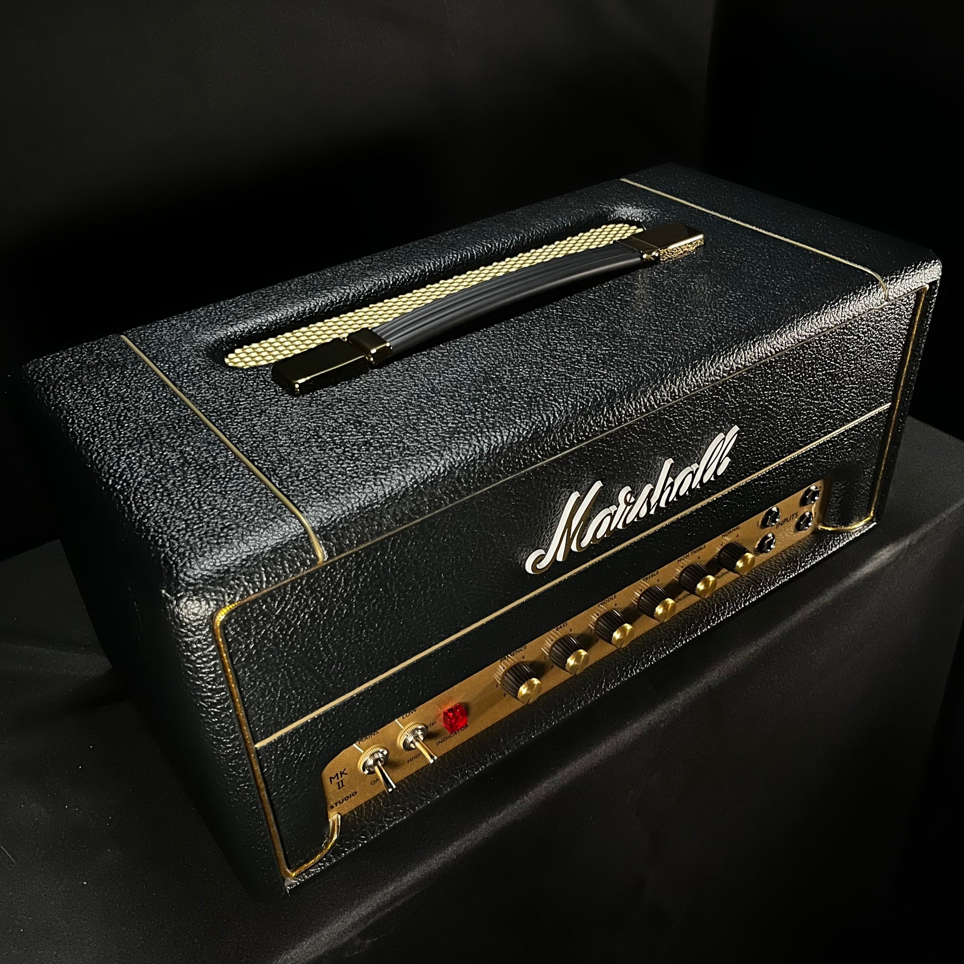 Side of Used Marshall Studio Vintage SV20H "MKII" 20-Watt Guitar Amp Head TFW301