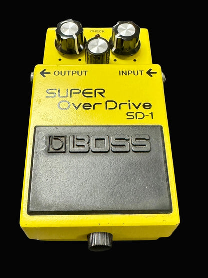 Used Boss SD-1 Super Overdrive Pedal TSS6801