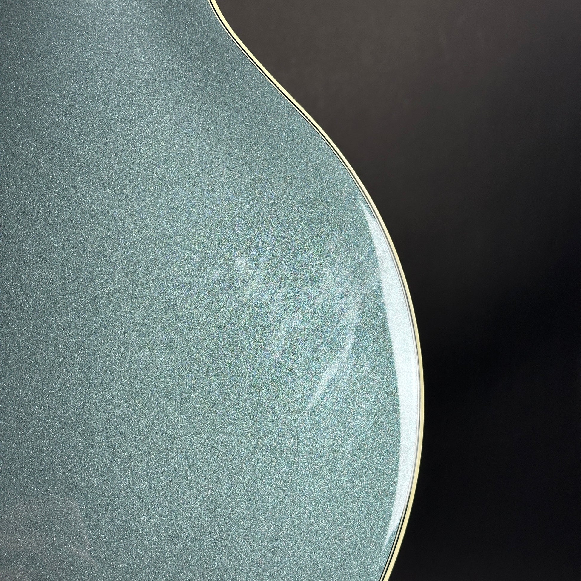 Wear on back of Used Gretsch G2655T Streamliner Stirling Green.