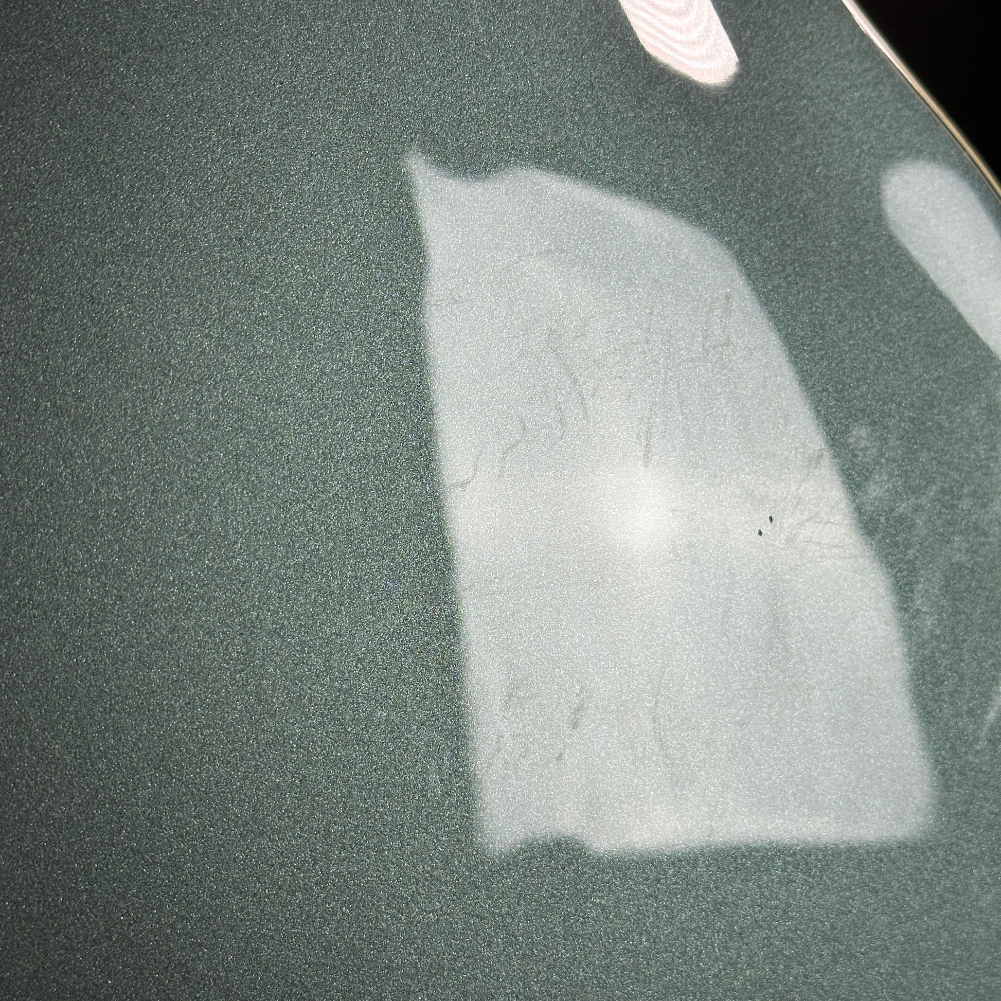 Scratches on back of Used Gretsch G2655T Streamliner Stirling Green.