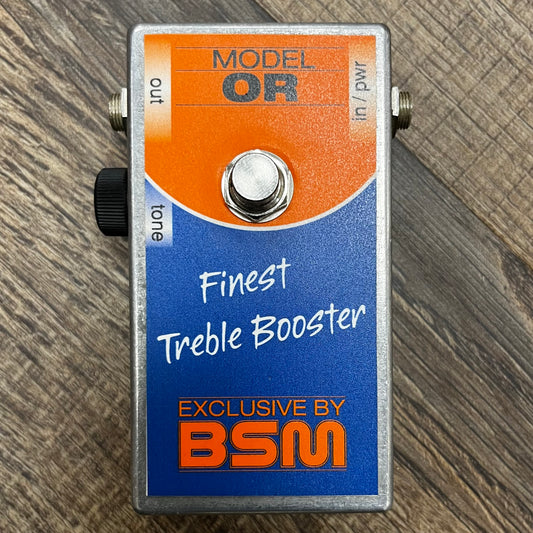Top of Used BSM Model OR "Finest Treble Boost" Pedal w/Box TFW309