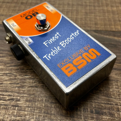 Side of Used BSM Model OR "Finest Treble Boost" Pedal w/Box TFW309