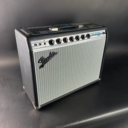 Fender guitar amplifier on a gray background