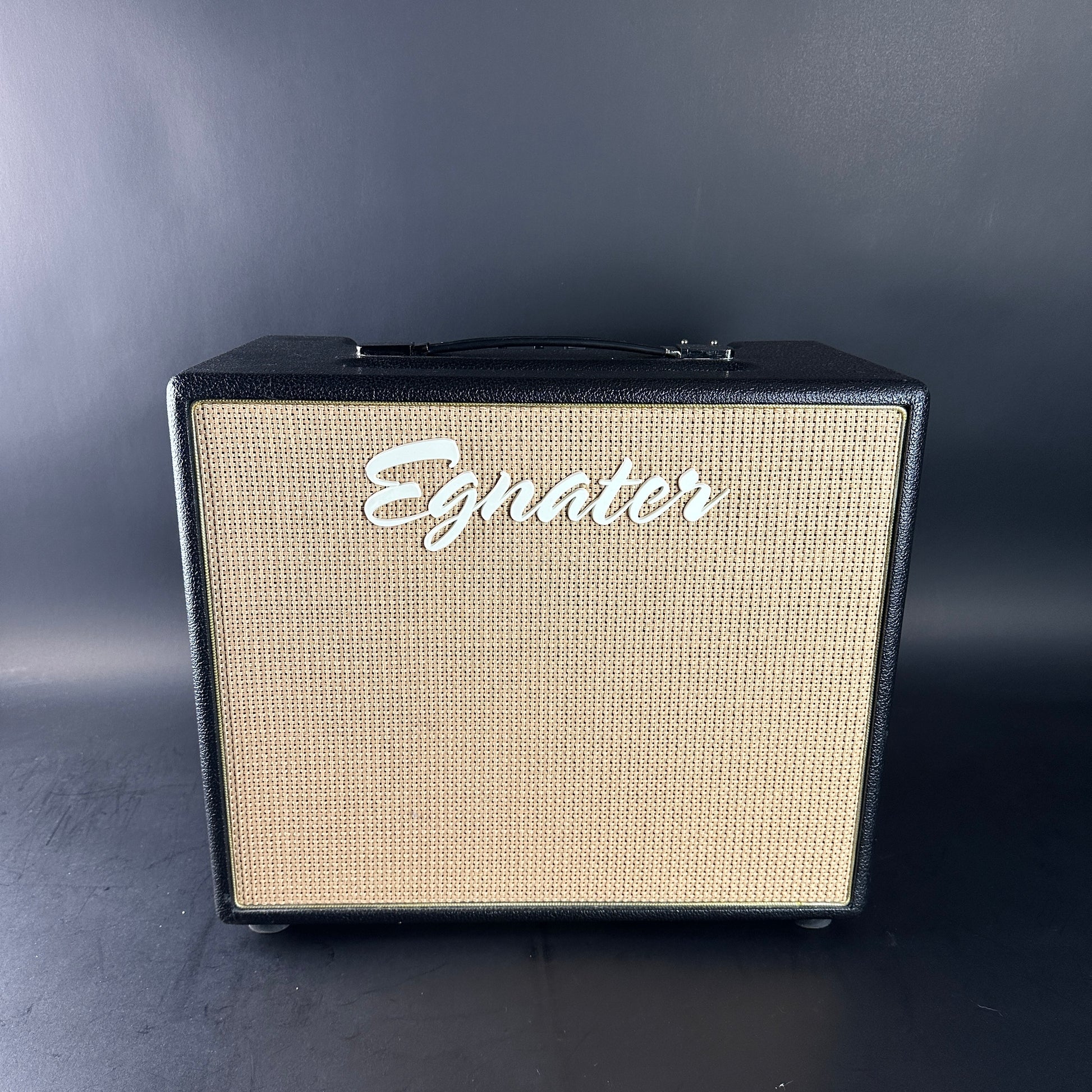Egnater guitar amplifier on a gray background