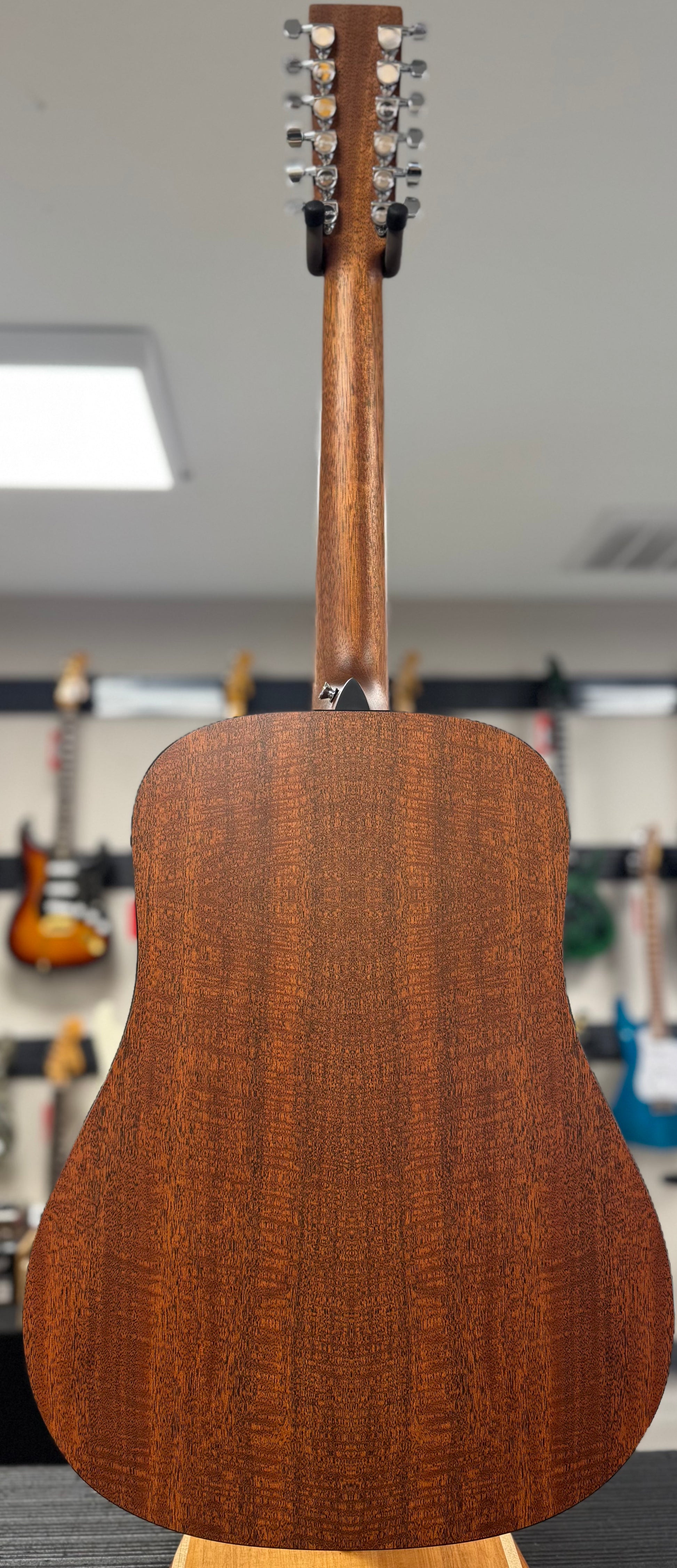 Back of whole Used Martin D-X2 12 String w/bag TSS6369