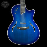 Front of Used 2005 Taylor T5-S Flame Blue.