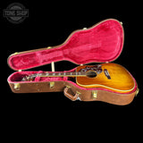 Used 2025 Gibson Hummingbird Original Heritage Cherry Sunburst in case.