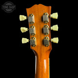 Back of headstock of Used 2025 Gibson Hummingbird Original Heritage Cherry Sunburst.