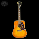 Full front of Used 2025 Gibson Hummingbird Original Heritage Cherry Sunburst.