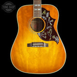 Front of Used 2025 Gibson Hummingbird Original Heritage Cherry Sunburst.