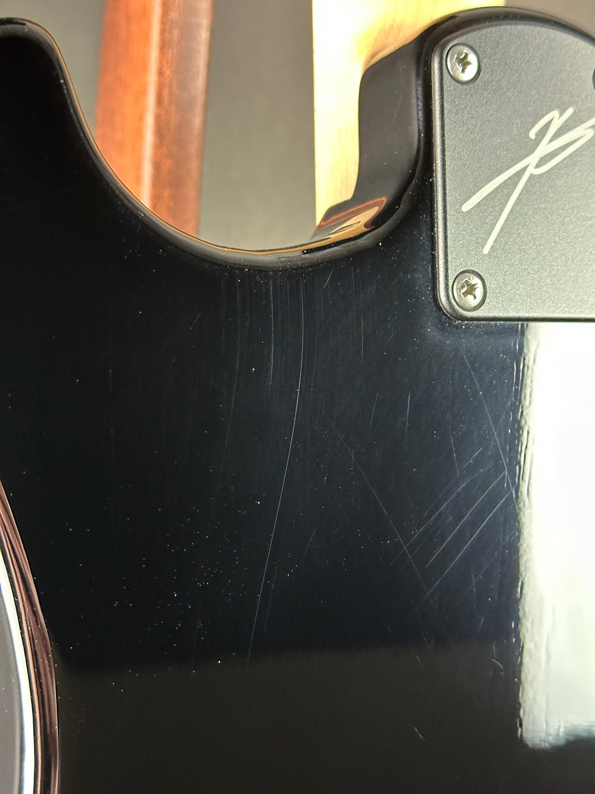 Scratches on back of Used 2023 PRS Myles Kennedy Signature Black.
