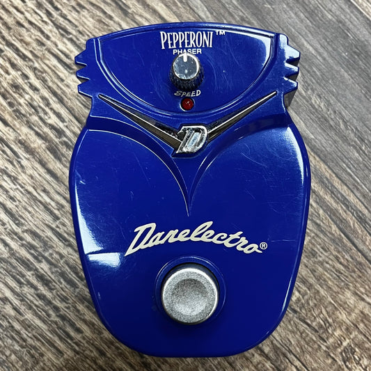 Top of Used Danelectro Pepperoni Phaser Pedal TFW326