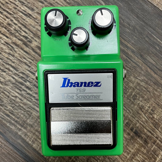 Top of Used Ibanez TS-9 Tube Screamer Pedal TFW338