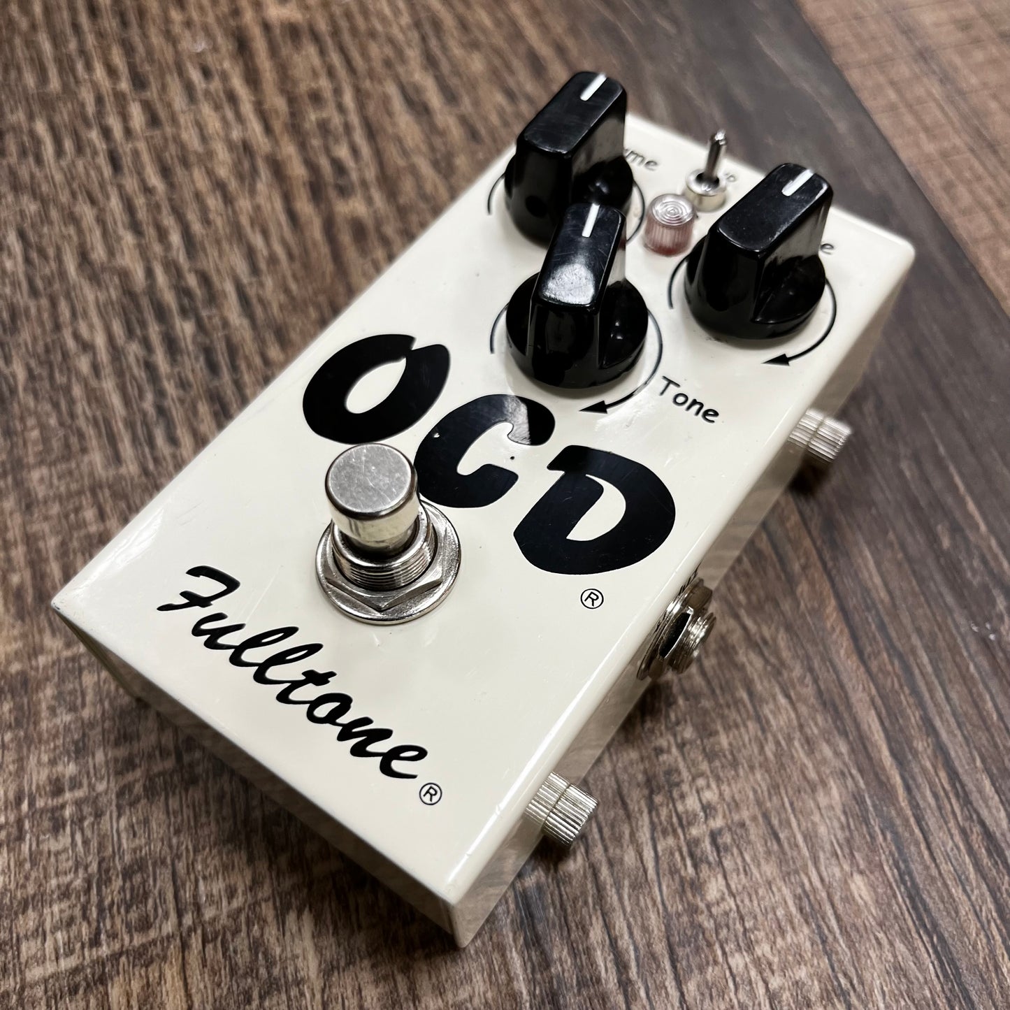 Side of Used 2012 Fulltone OCD Version 1.6 Overdrive Pedal TFW339