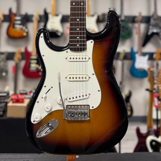 Front of body of Used Legacy Left-Handed S-Type TSS6382