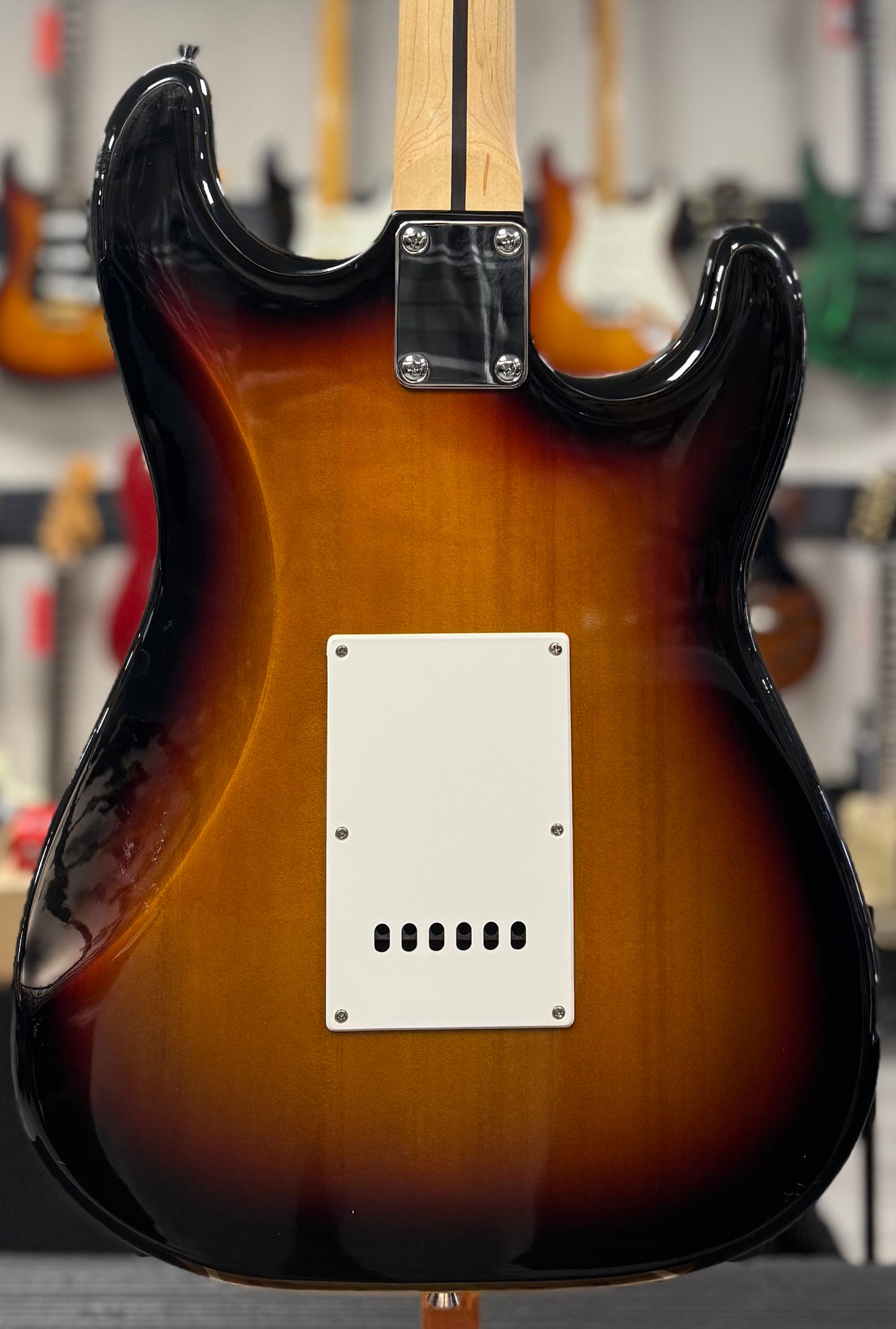 Back of body of Used Legacy Left-Handed S-Type TSS6382