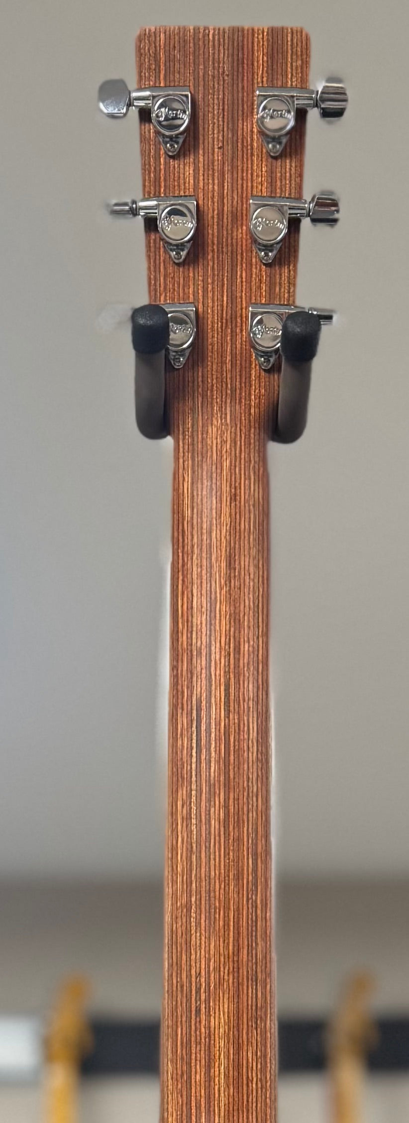 Back of neck of Used Martin X Series Special TSS6388