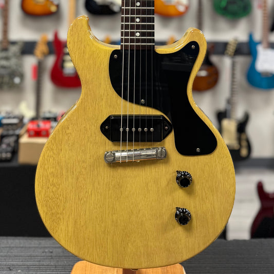 Front of body of Used 2008 Gibson Custom Shop 1958 Les Paul Special TV Yellow w/case TSS6391