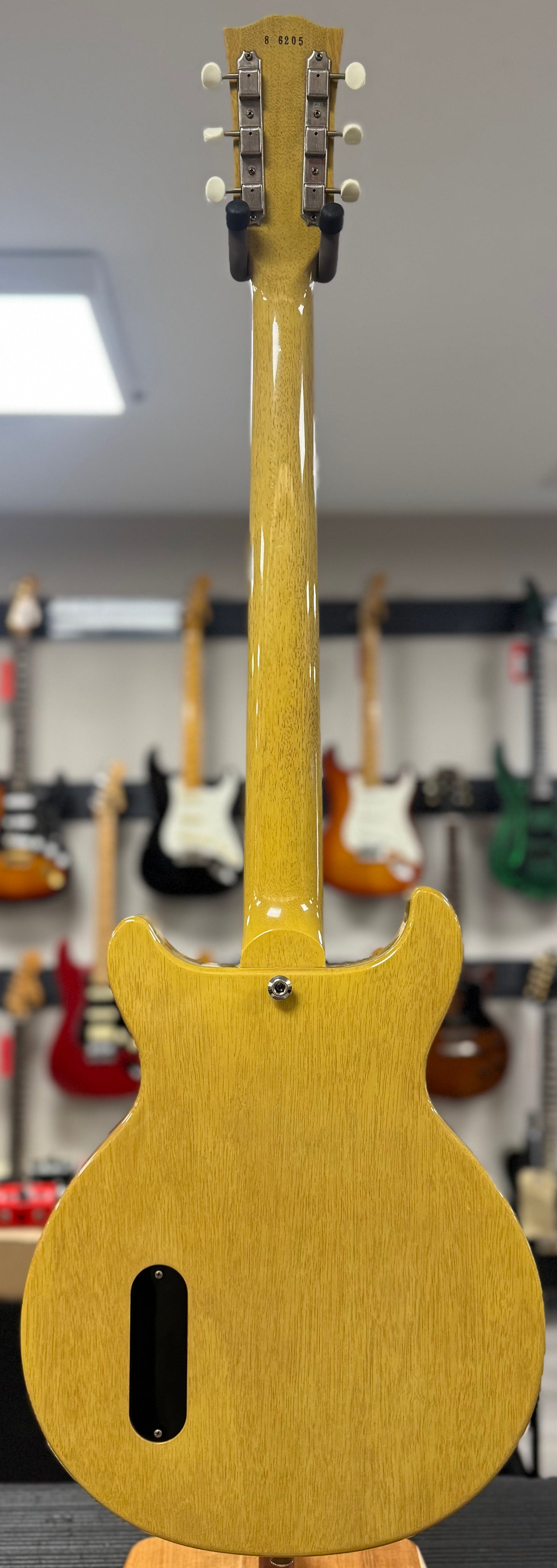 Back of whole Used 2008 Gibson Custom Shop 1958 Les Paul Special TV Yellow w/case TSS6391