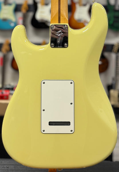 Back of body of Used Fender Player II Stratocaster Hileah Yellow w/case TSS6387