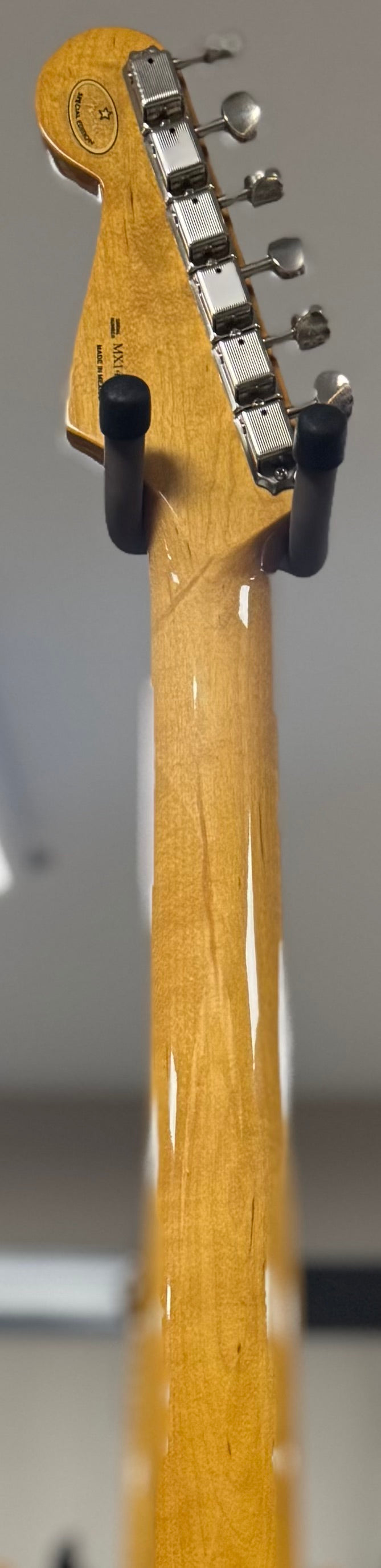 Back of neck of Used Fender Classic 60s Stratocaster Canary Diamond w/bag TSS6386