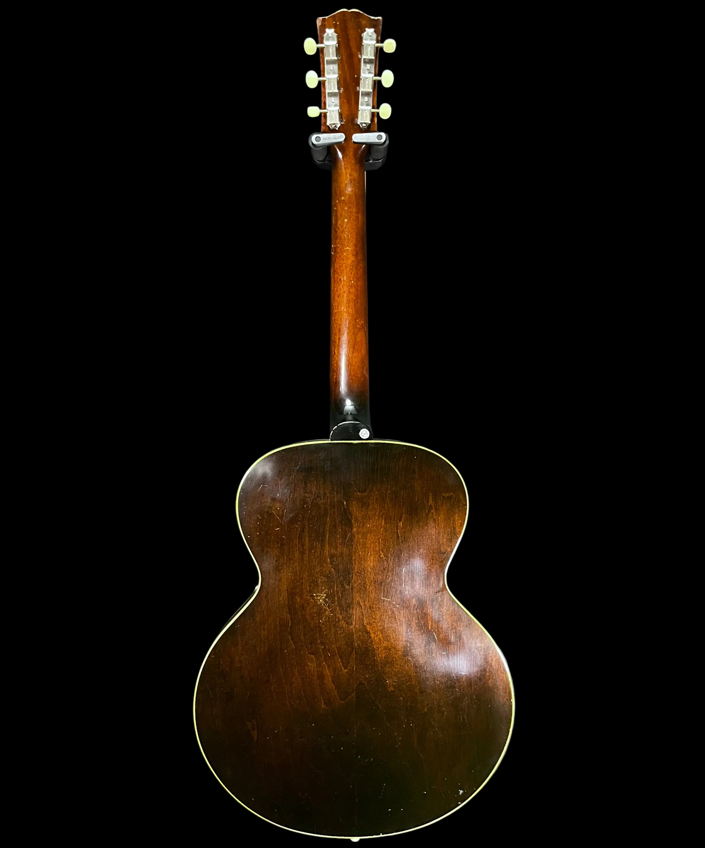 Full back of Used 1956 Gibson ES-125T Thinline Archtop Sunburst w/Case TFW3063