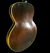 Side back of Used 1956 Gibson ES-125T Thinline Archtop Sunburst w/Case TFW3063