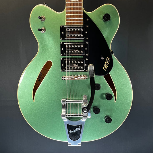 Top of Used 2021 Gretsch Streamliner G2627T Georgia Green w/Case TFW343