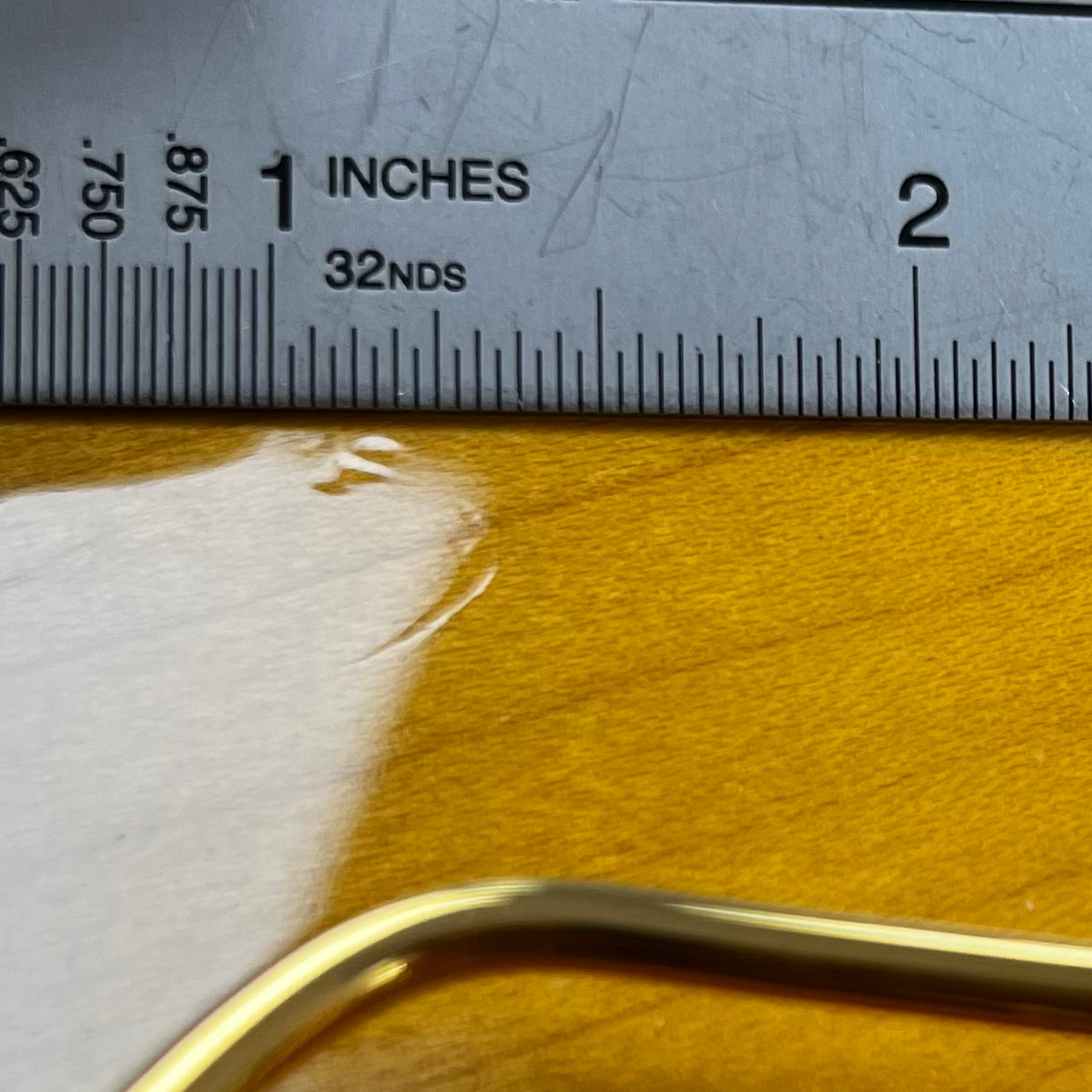 Ding on front of Used 2013 Gibson Midtown Kalamazoo Hollowbody Vintage Sunburst w/OHSC TFW3114