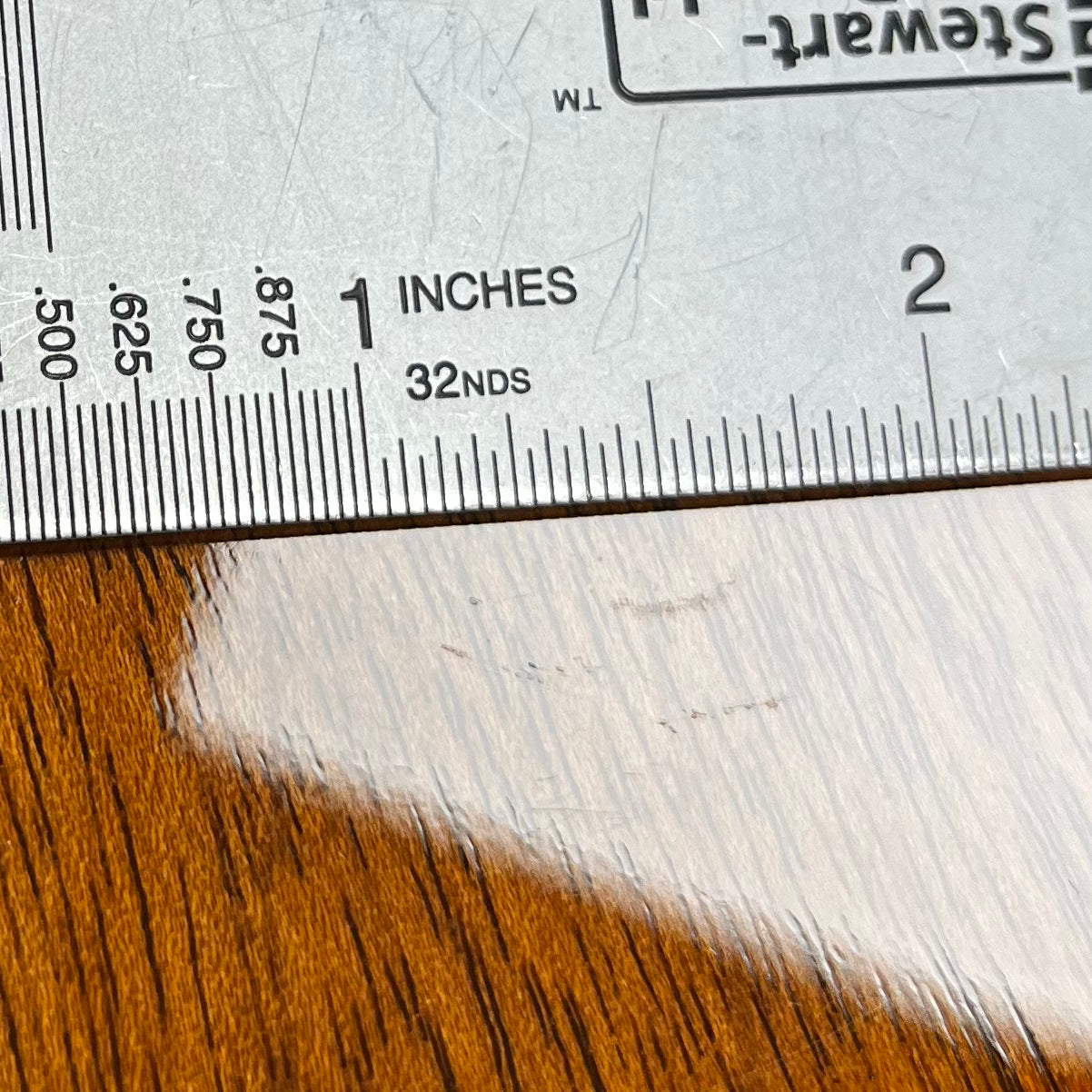 Dings on back of Used 2013 Gibson Midtown Kalamazoo Hollowbody Vintage Sunburst w/OHSC TFW3114