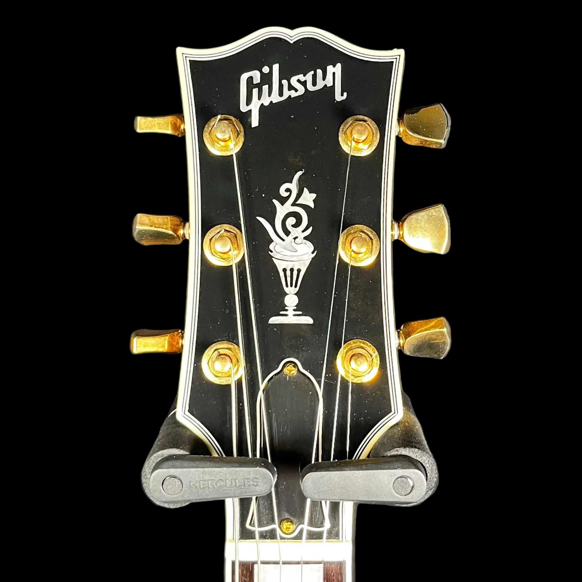 Headstock of Used 2013 Gibson Midtown Kalamazoo Hollowbody Vintage Sunburst w/OHSC TFW3114