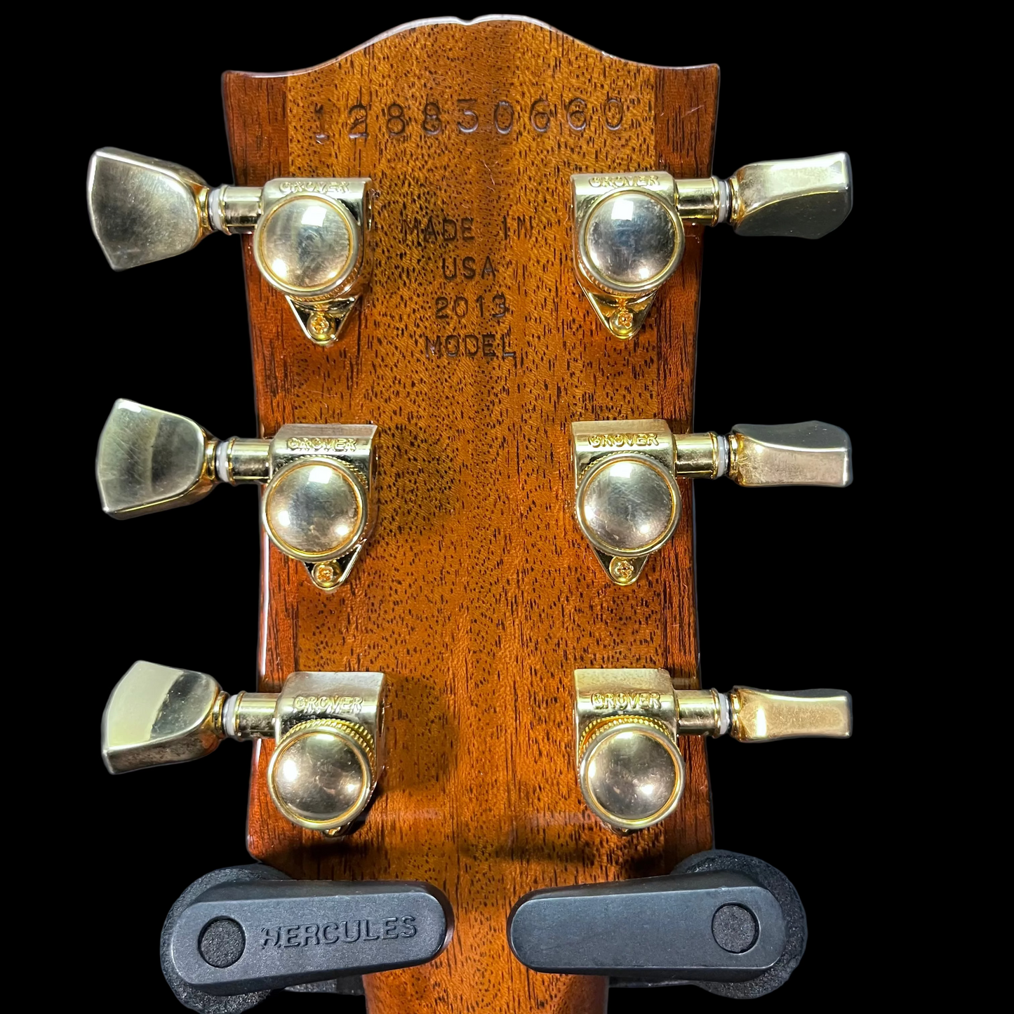 Back of headstock of Used 2013 Gibson Midtown Kalamazoo Hollowbody Vintage Sunburst w/OHSC TFW3114