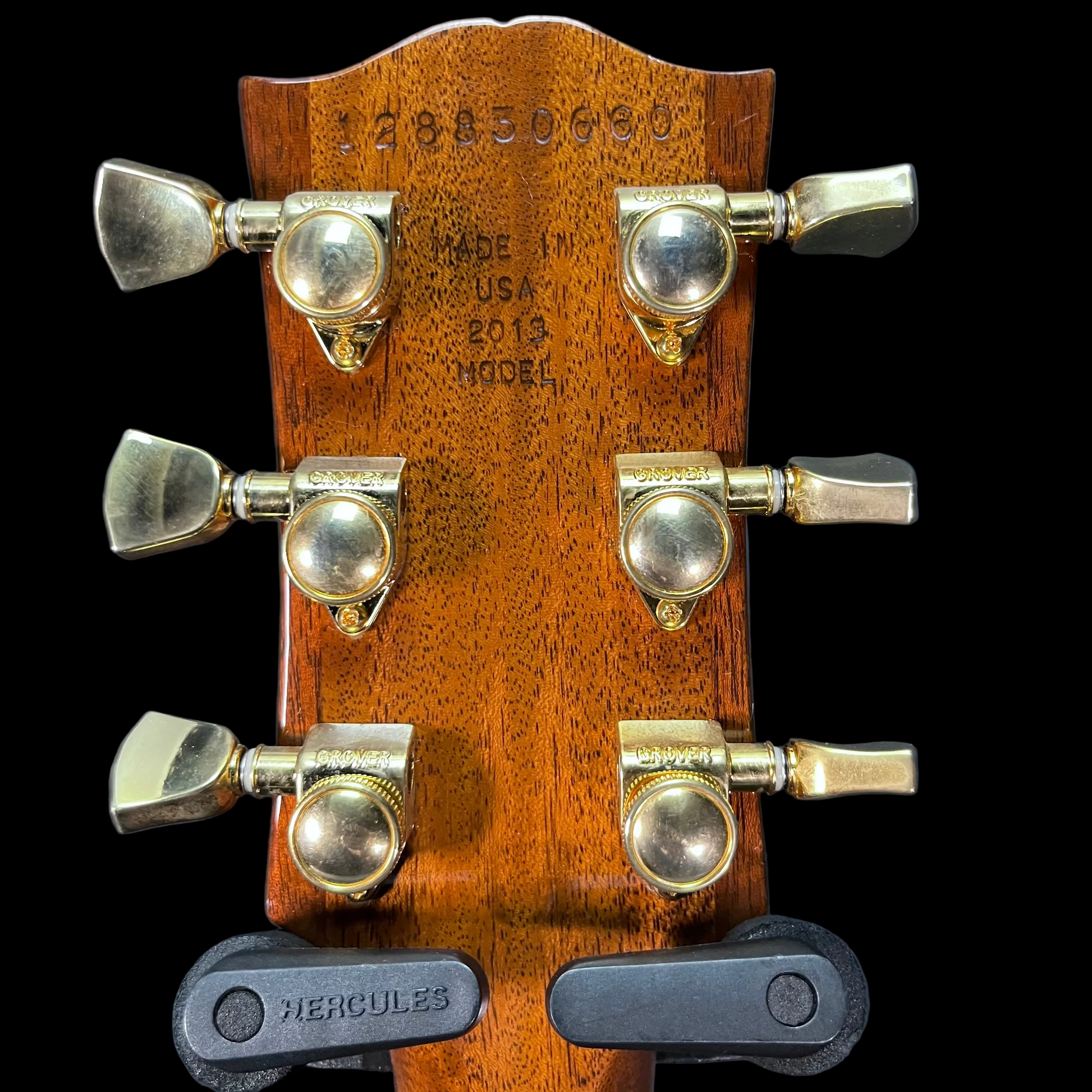 Back of headstock of Used 2013 Gibson Midtown Kalamazoo Hollowbody Vintage Sunburst w/OHSC TFW3114