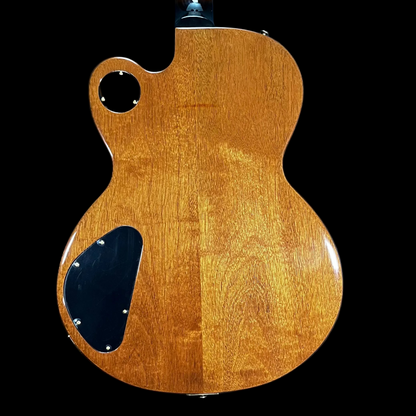 Back of Used 2013 Gibson Midtown Kalamazoo Hollowbody Vintage Sunburst w/OHSC TFW3114