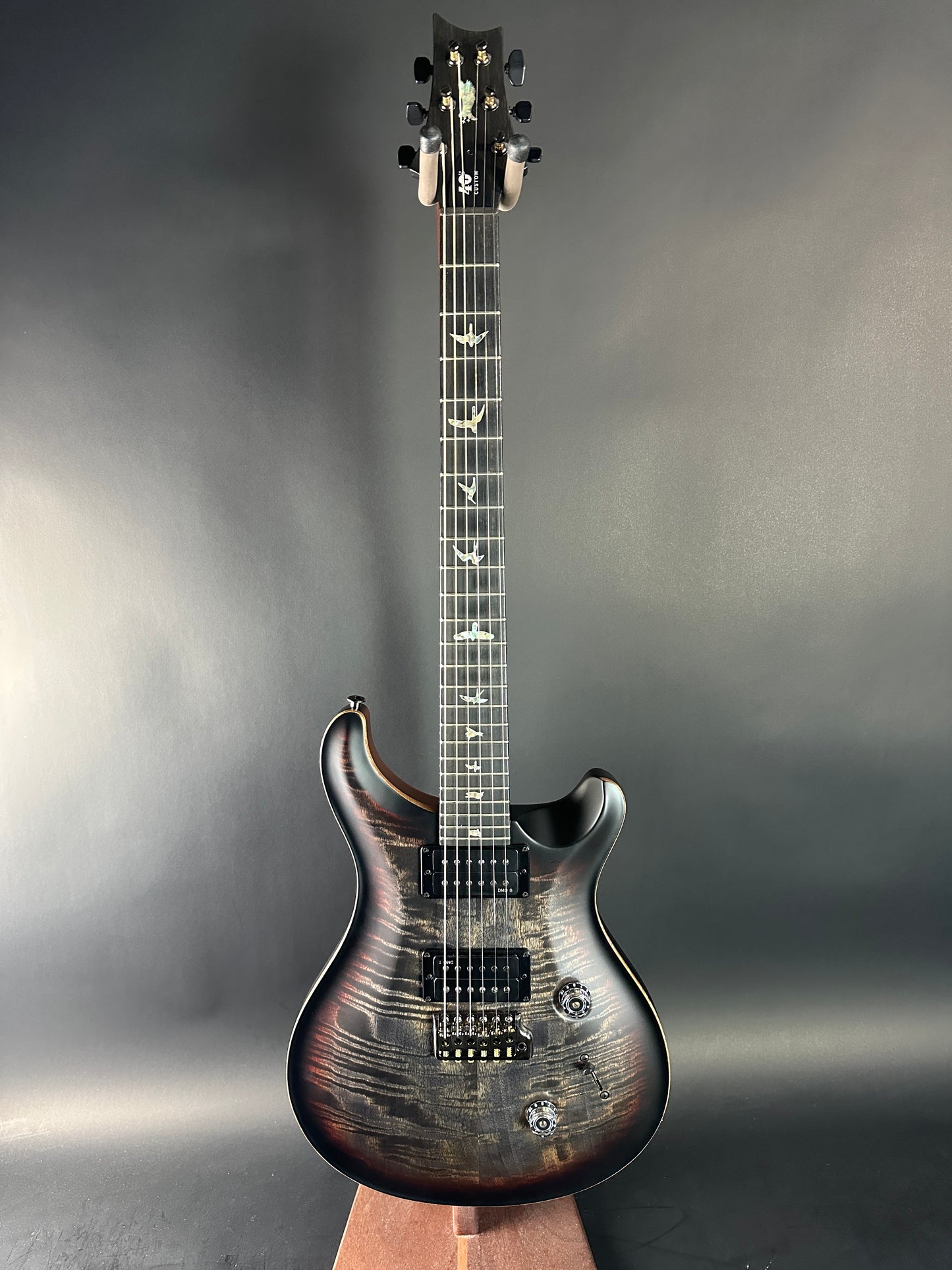 Front of Used 2025 PRS 40th Anniversary Custom 24 Satin Limited.