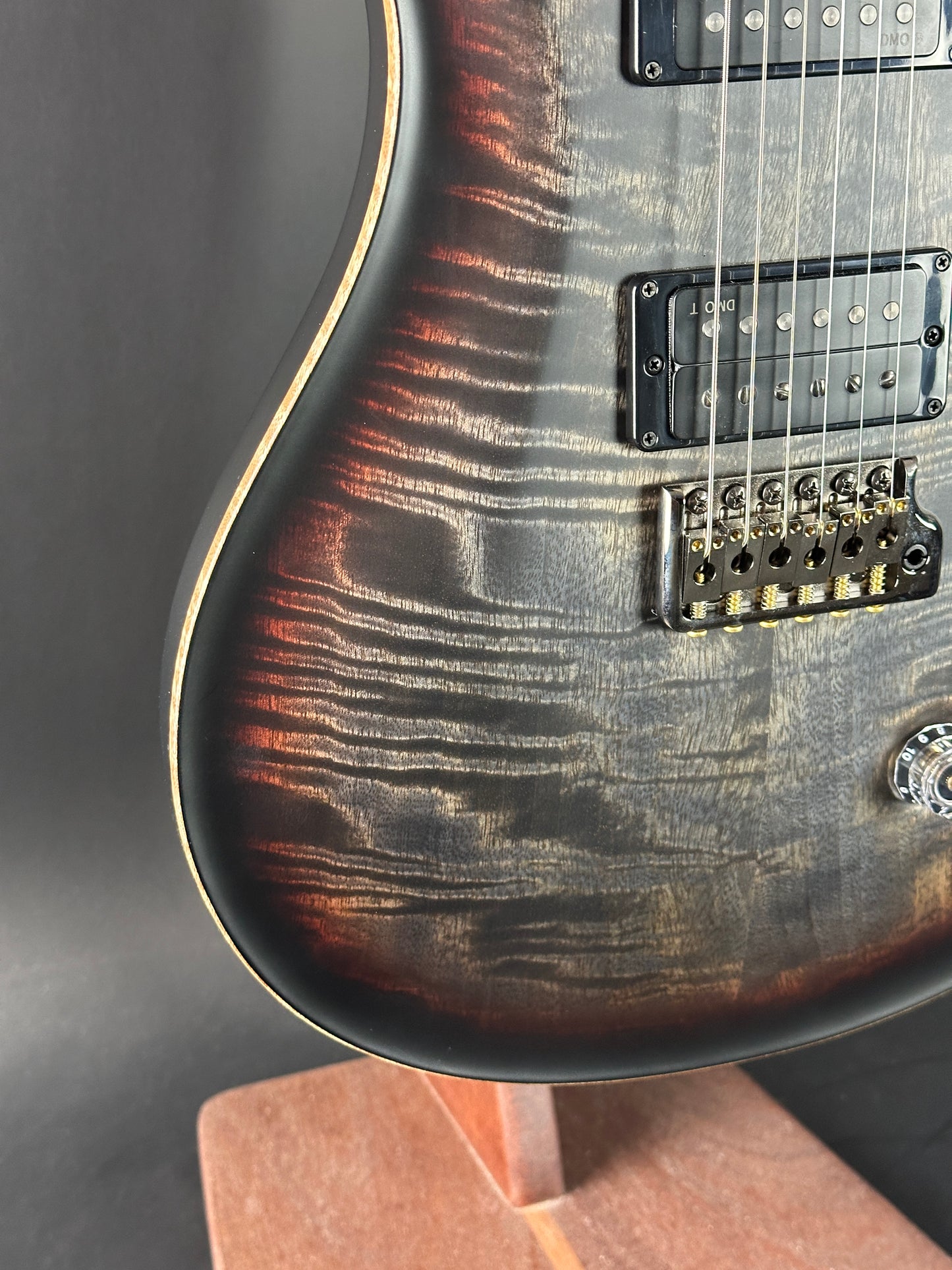 Front angle of Used 2025 PRS 40th Anniversary Custom 24 Satin Limited.