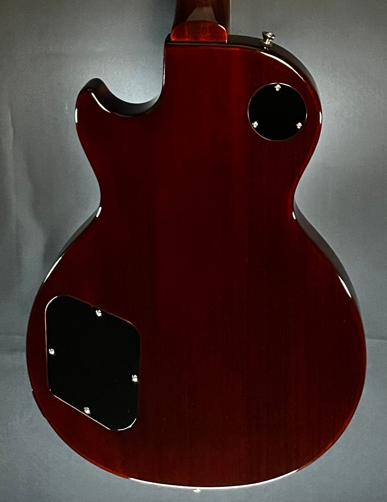 Back of Used 2017 Gibson Custom Shop Les Paul Special 1 of 50 Maple Top Cherry w/case TFW2