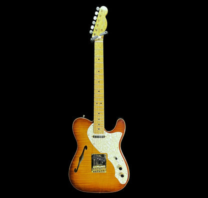 Full front of Used 2013 Fender Select Thinline Telecaster GH w/case TFW3031