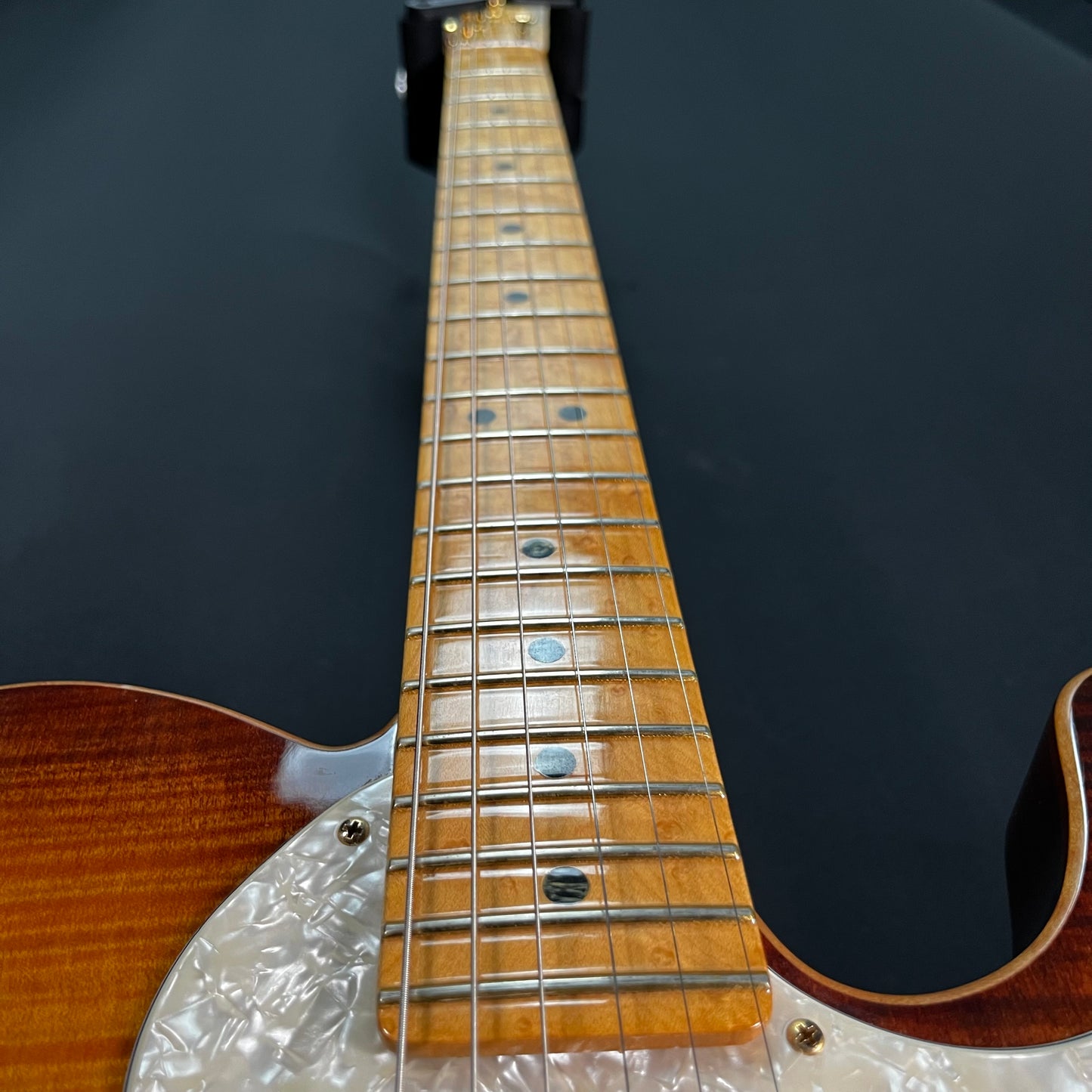 Fret board of Used 2013 Fender Select Thinline Telecaster GH w/case TFW3031