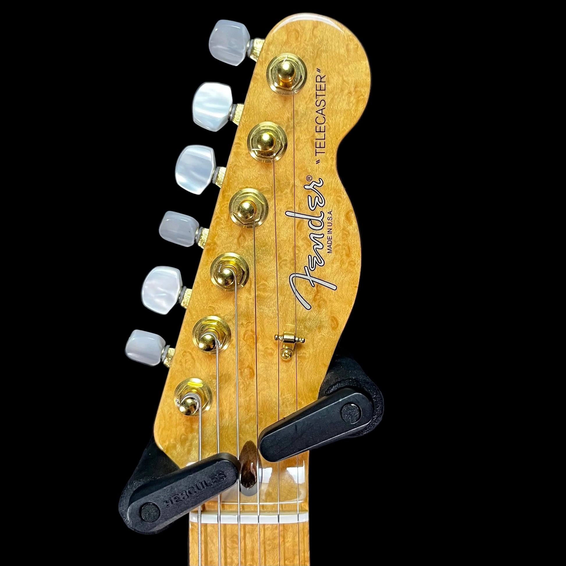 Headstock of Used 2013 Fender Select Thinline Telecaster GH w/case TFW3031
