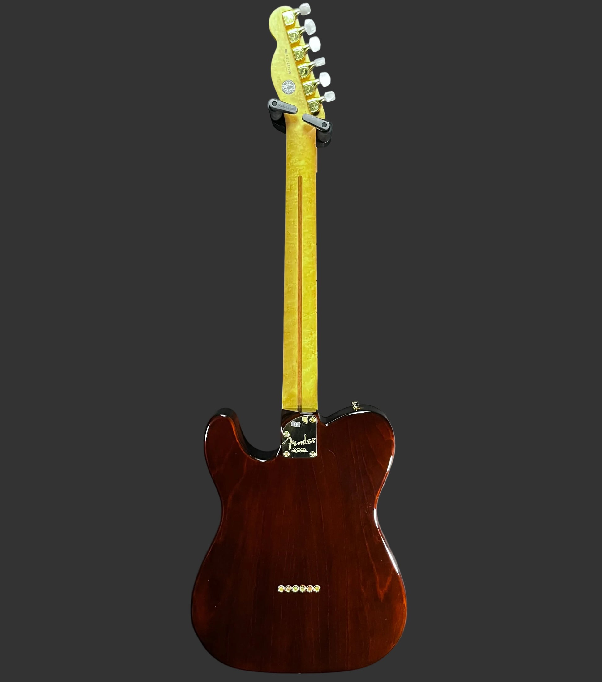 Full back of Used 2013 Fender Select Thinline Telecaster GH w/case TFW3031