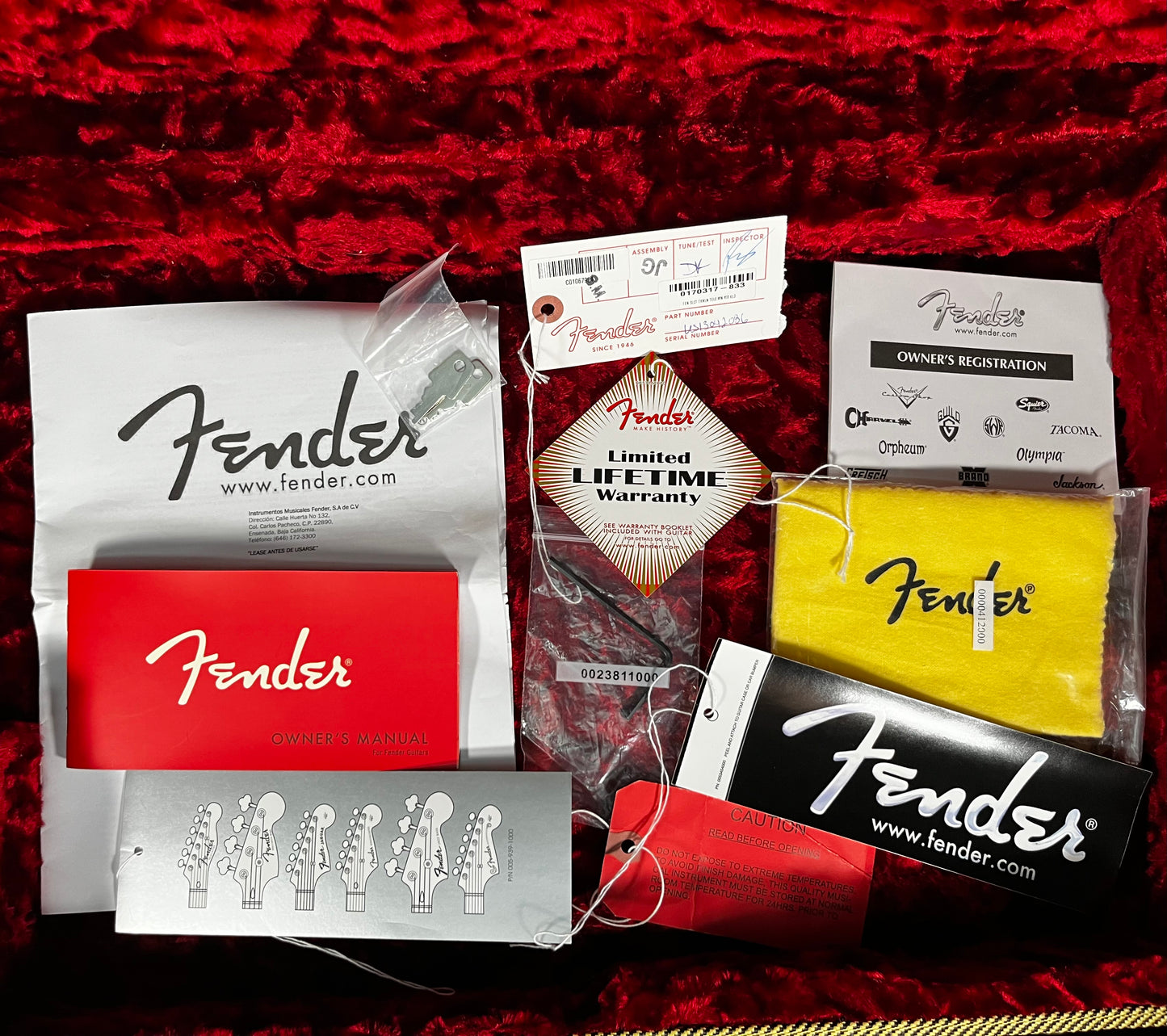 Case candy of Used 2013 Fender Select Thinline Telecaster GH w/case TFW3031