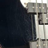Scratches on body of Used Yamaha BB234 Bass Black.